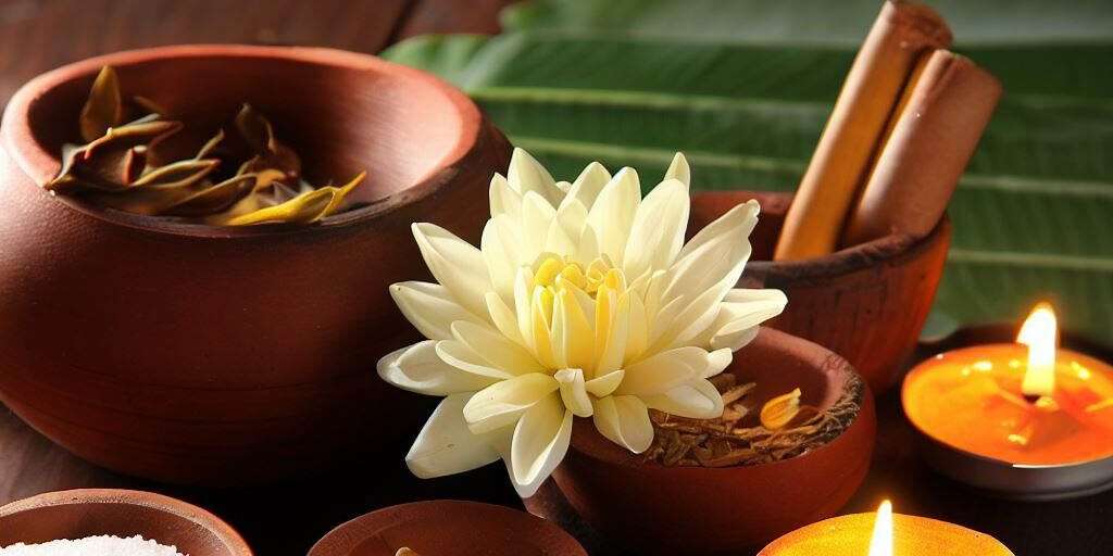 Various Ayurveda medicines for holistic health.