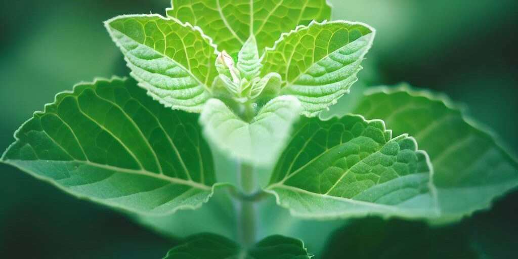 Tulsi leaves - Sacred Hindu healing plants