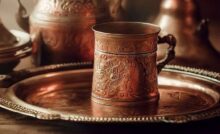 Copper artifacts associated with Hindu rituals